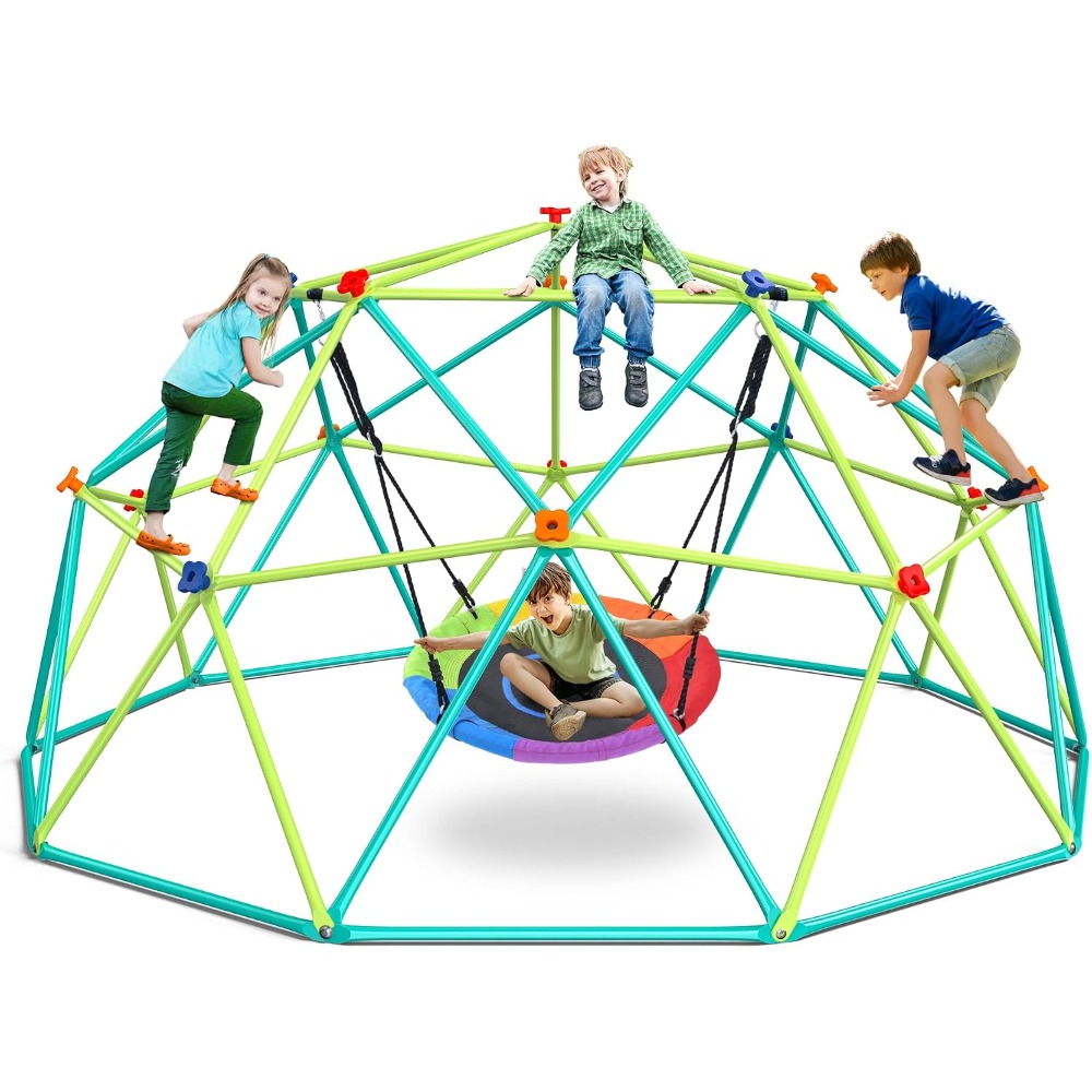Kids Outdoor Climbing Dome - متوفر في المخزون المحلي بالولايات المتحدة: