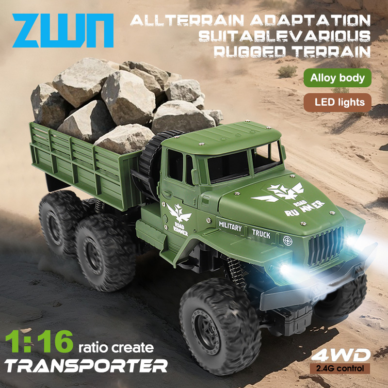 Kids Outdoor Vehicles - ZWN 1:16 2.4G سبائك الألومنيوم ستة