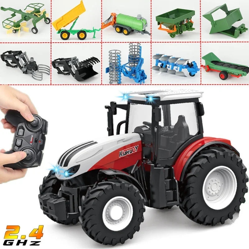 Kids Outdoor Vehicles - 1/24 2.4G RC مزارع مجموعة ألعاب