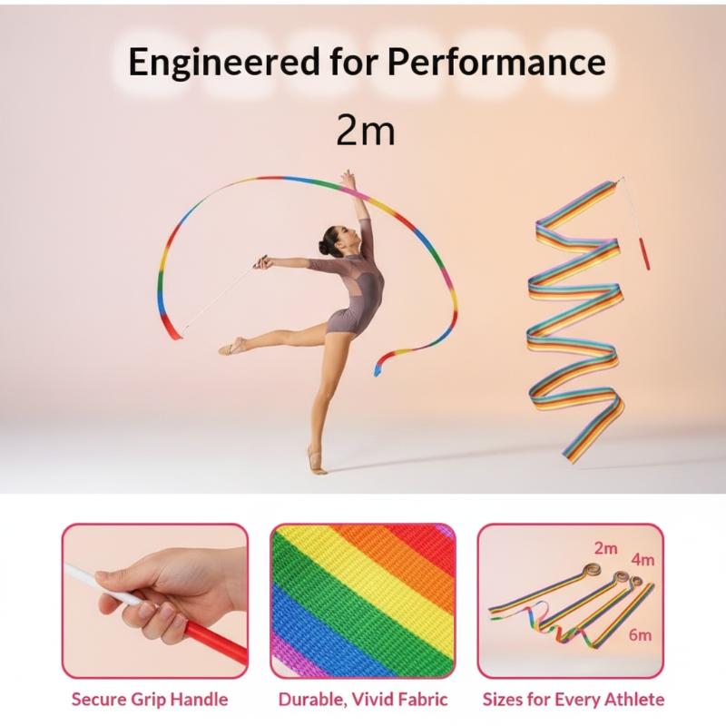 Kids Outdoor Balance Beam - شريط جمباز فني ملون جديد مع
