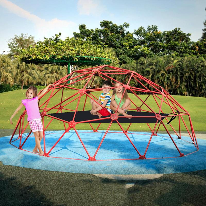 Kids Outdoor Climbing Dome - أرجوحة تسلق مع حلقات وأشرطة متصلة
