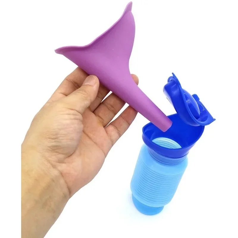 Kids Outdoor Urinal - 1-4 قطع زجاجة تبول محمولة بسعة