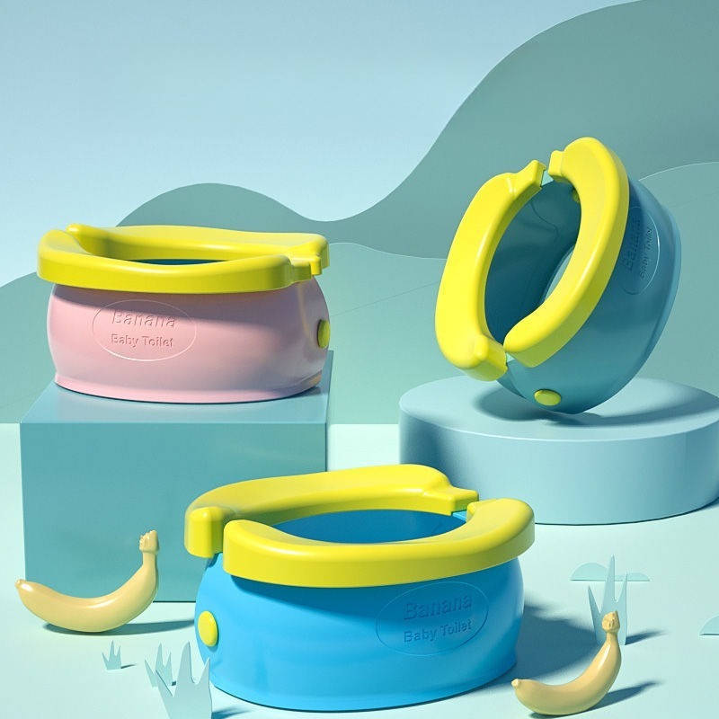 Kids Outdoor Urinal - مقعد مرحاض محمول قابل للطي على