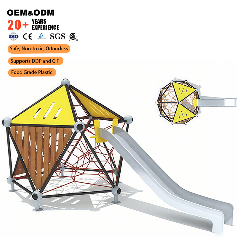 Kids Outdoor Climbing Dome - منزلق تسلق للأطفال على شكل قبة