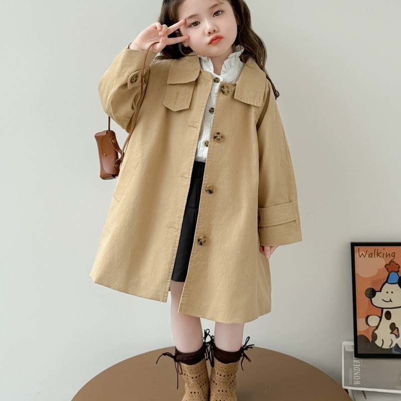 Kids Outdoor Jacket - معطف للفتيات، سترة واقية من الرياح،