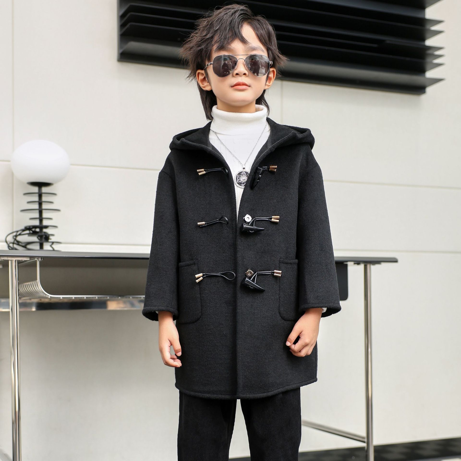 معطف صوفي للأطفال ، سترة طويلة - مراجعة Kids Outdoor Jacket وسعره