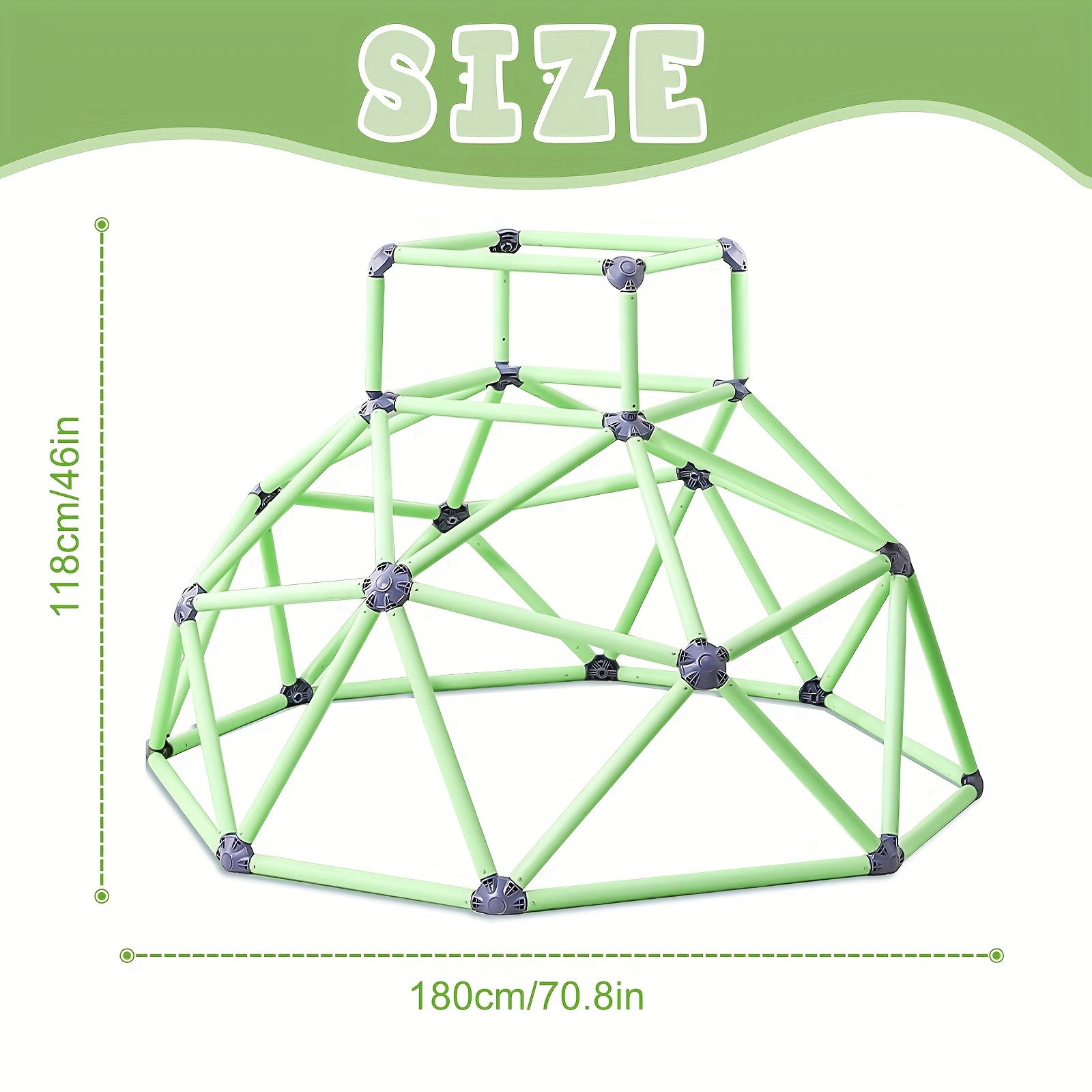 برج التسلق بالقضبان - ألعاب نش - مراجعة Kids Outdoor Climbing Dome وسعره