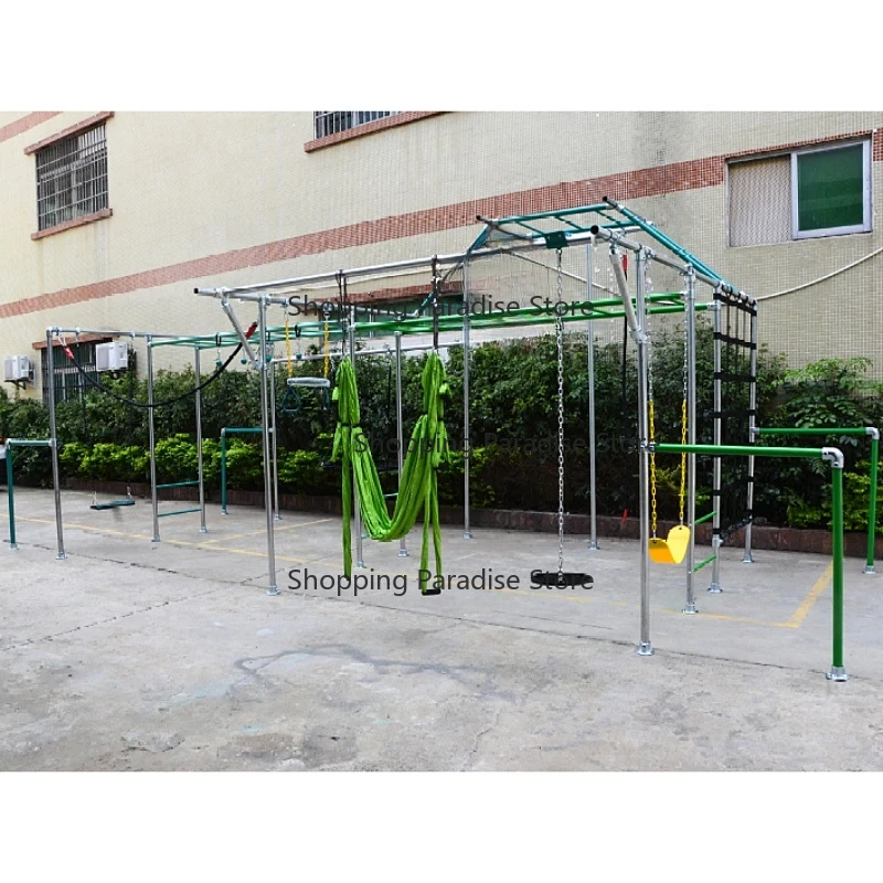 مجموعة معدات تدريب خارجية للأط - مراجعة Kids Outdoor Ninja Course وسعره