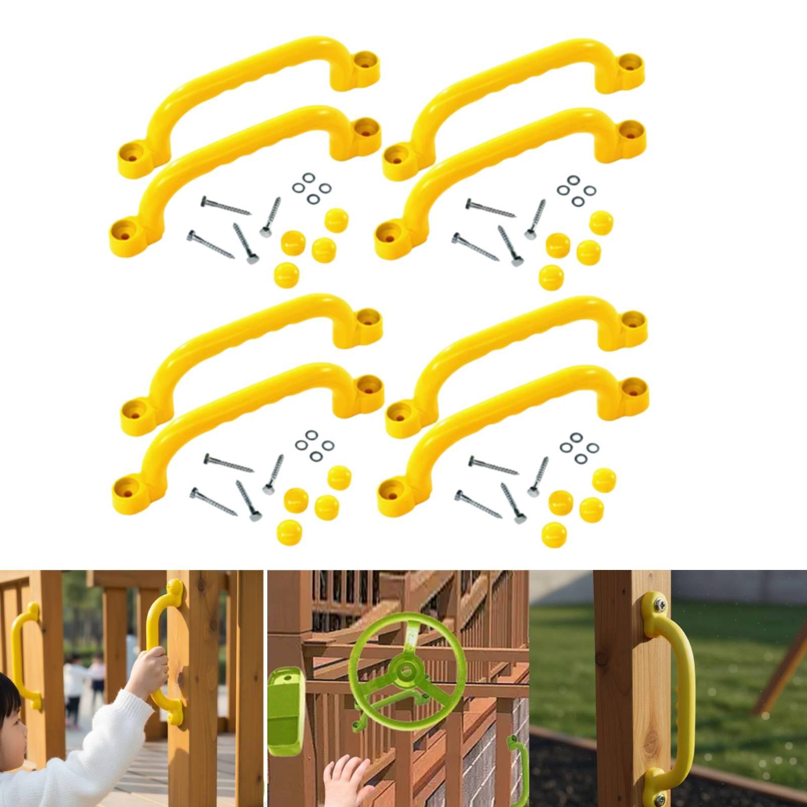 مقابض تسلق مقاومة للانزلاق ومض - مراجعة Kids Outdoor Treehouse وسعره