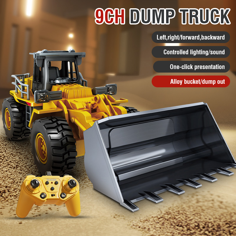 2.4G سبيكة التحكم عن بعد حفارة - مراجعة Kids Outdoor Vehicles وسعره