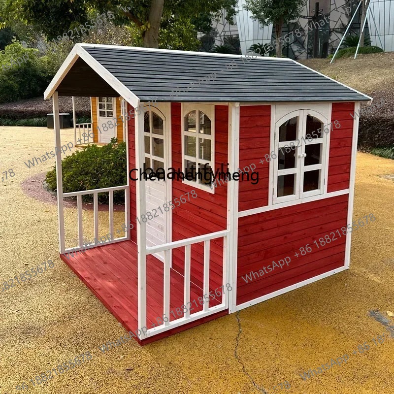 بيت لعب خشبي كبير للأطفال، خيم - مراجعة Kids Outdoor Treehouse وسعره