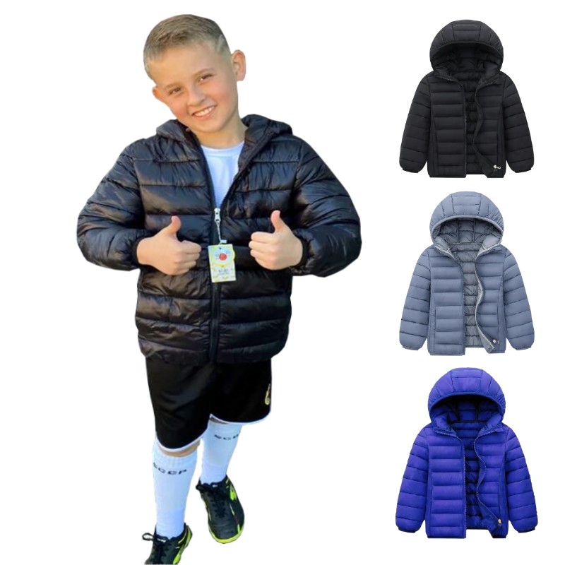 جواكيت مبطنة خفيفة الوزن للأطف - مراجعة Kids Outdoor Jacket وسعره