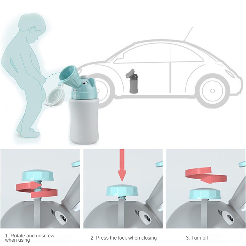 مرحاض محمول للأطفال، مبولة للب - مراجعة Kids Outdoor Urinal وسعره