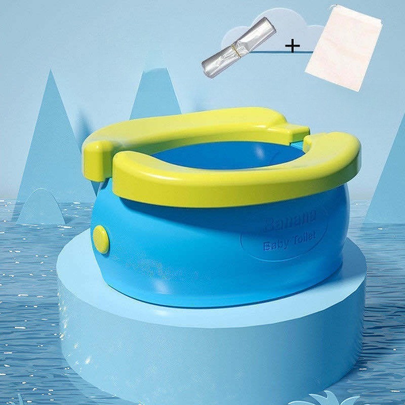 مقعد مرحاض محمول قابل للطي على - مراجعة Kids Outdoor Urinal وسعره