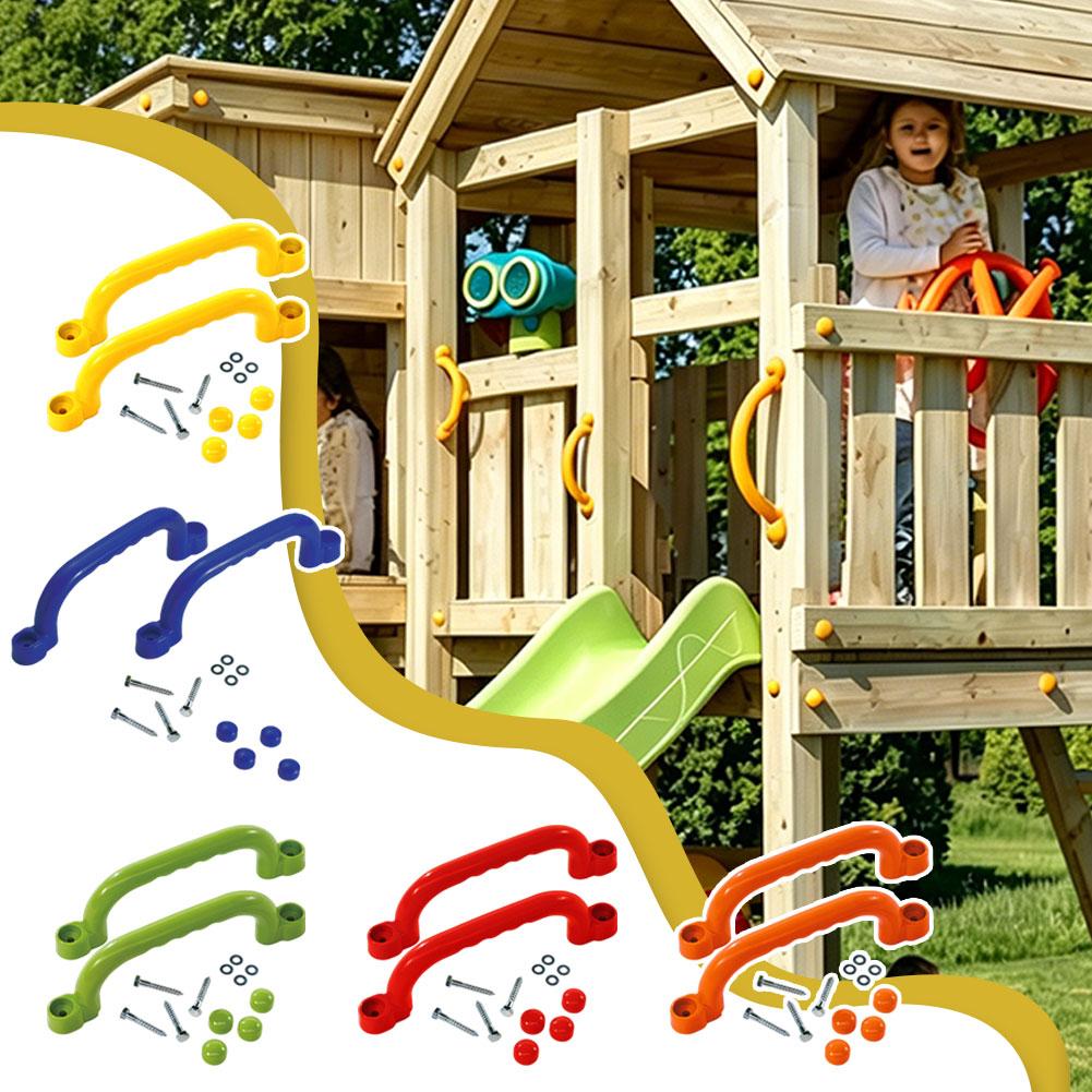 مقابض أمان للملاعب، مقابض تسلق - مراجعة Kids Outdoor Treehouse وسعره