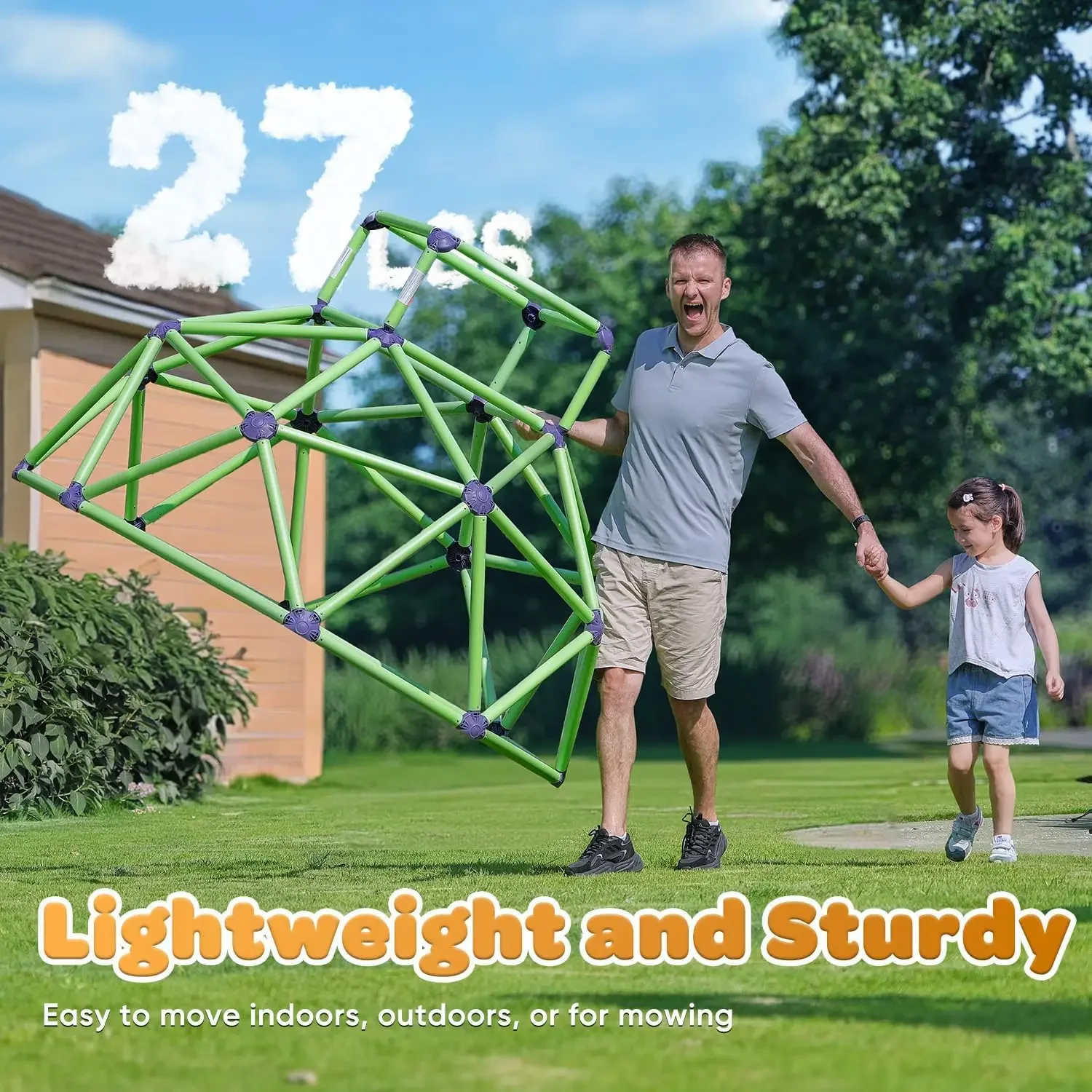 زوبابا قبة تسلق بقضبان القرود  - مراجعة Kids Outdoor Climbing Dome وسعره