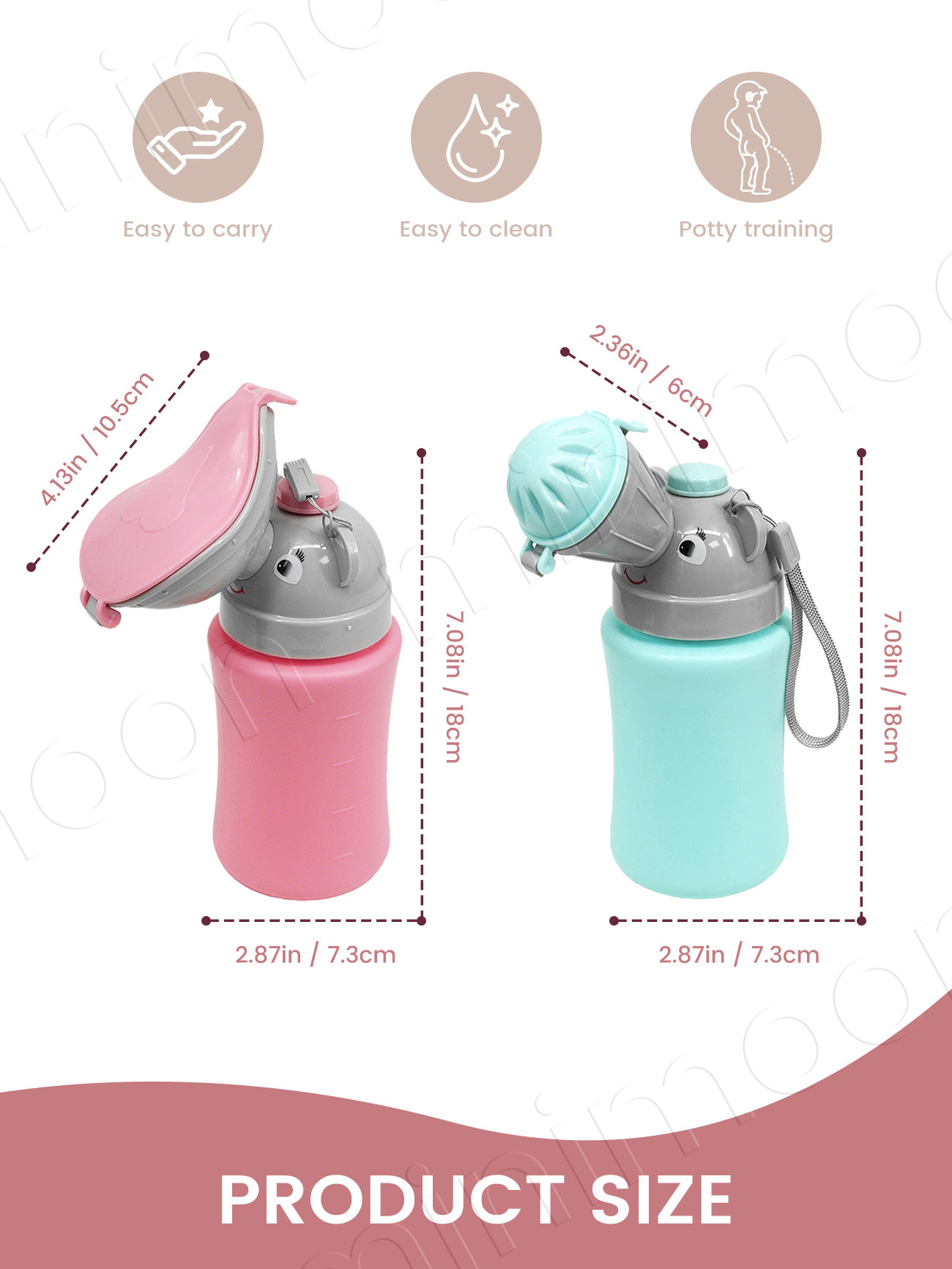 زجاجة تبول محمولة للأطفال، زجا - مراجعة Kids Outdoor Urinal وسعره