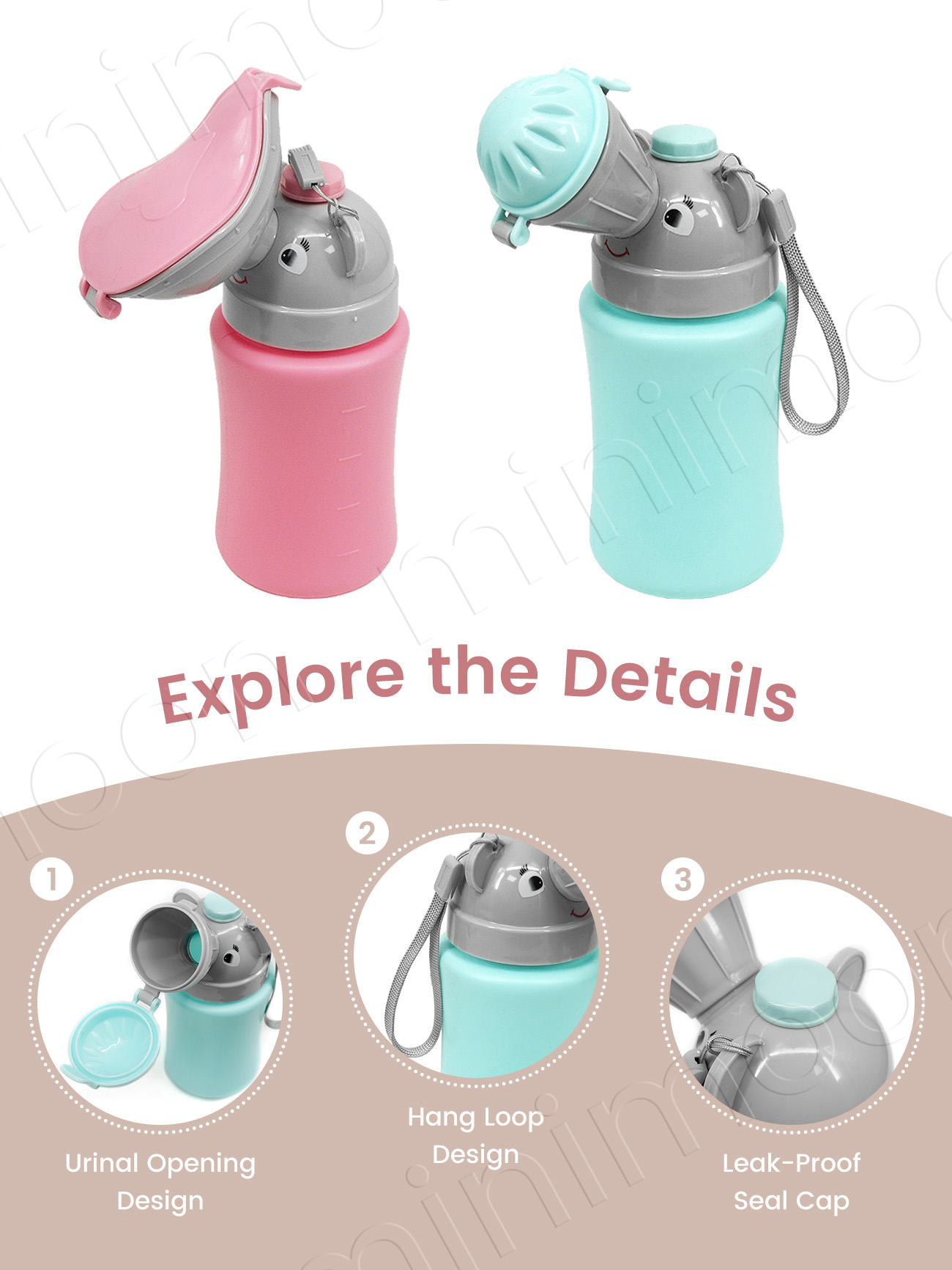 زجاجة تبول محمولة للأطفال، زجا - مراجعة Kids Outdoor Urinal وسعره