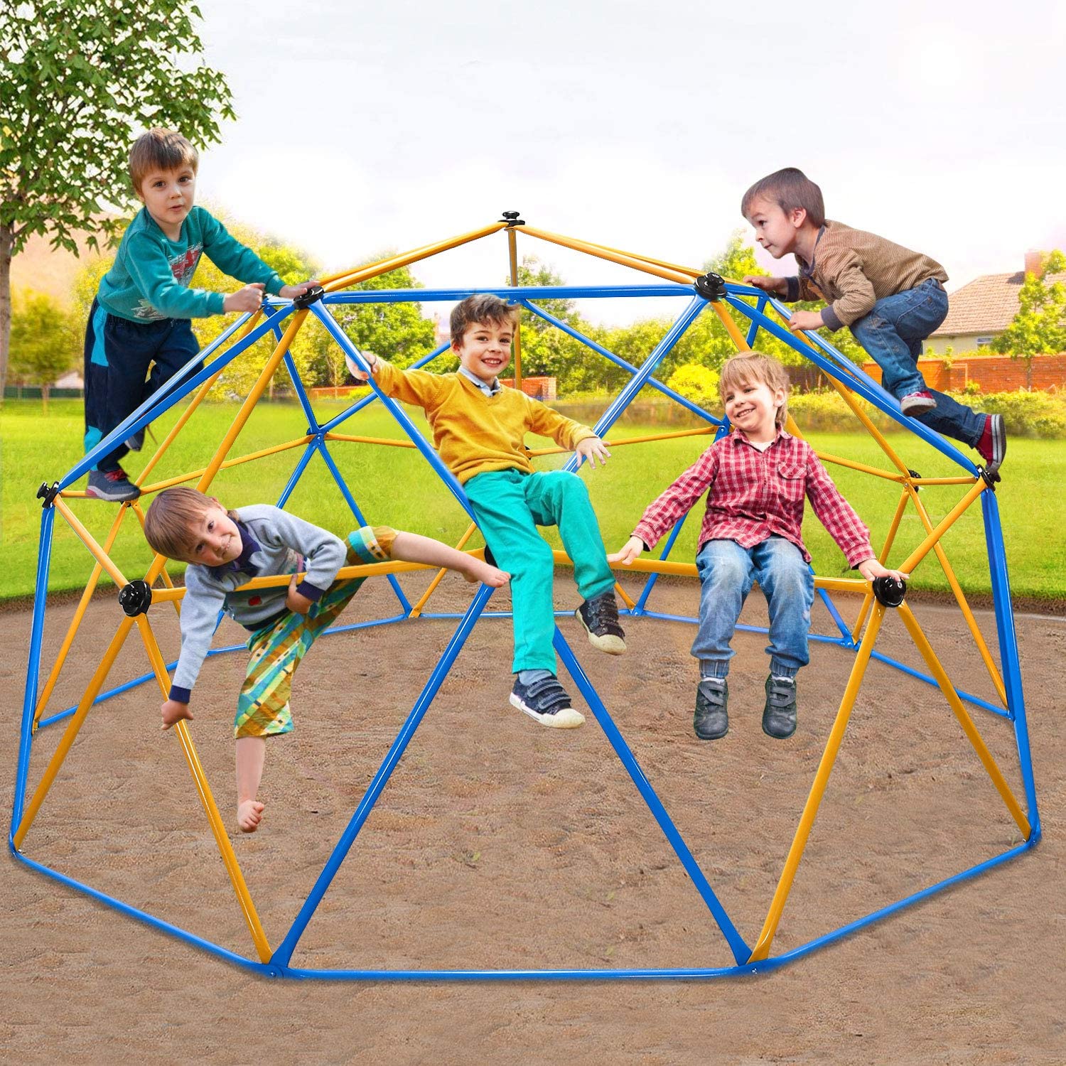 أطفال في الهواء الطلق متعة مجم - مراجعة Kids Outdoor Climbing Dome وسعره