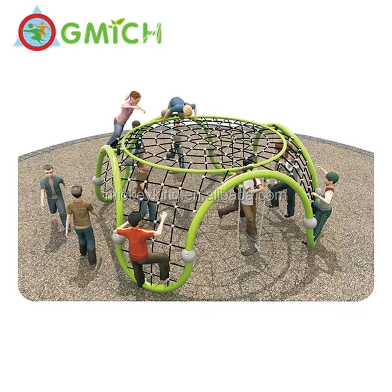 مجموعة شبكة تسلق بلاستيكية وقب - مراجعة Kids Outdoor Climbing Dome وسعره