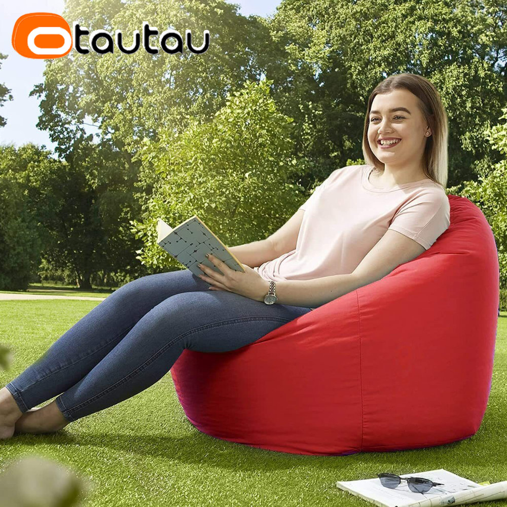 OTAUTAU في الهواء الطلق مقاوم  - مراجعة Kids Outdoor Lounge Chair With Umbrella وسعره